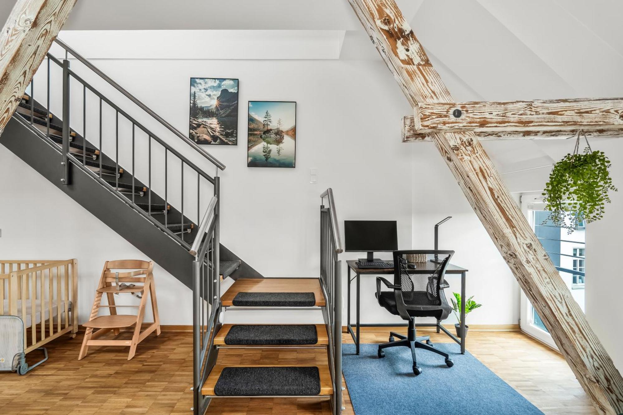 דירות וירצבורג Dnd Design Loft I 170Qm I Parken I Balkon I Workstation I Netflix I Kaffee I Waschmaschine I Trockner I Xbox I Ausblick מראה חיצוני תמונה